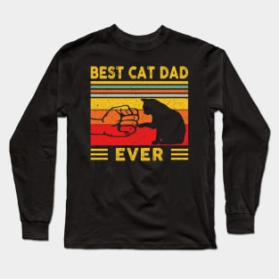 Best cat dad ever Long Sleeve T-Shirt